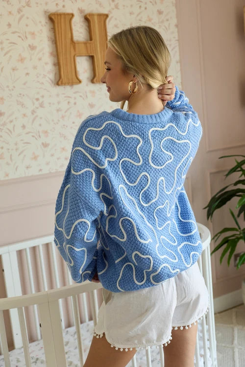 Twist of West Knitted Sweater