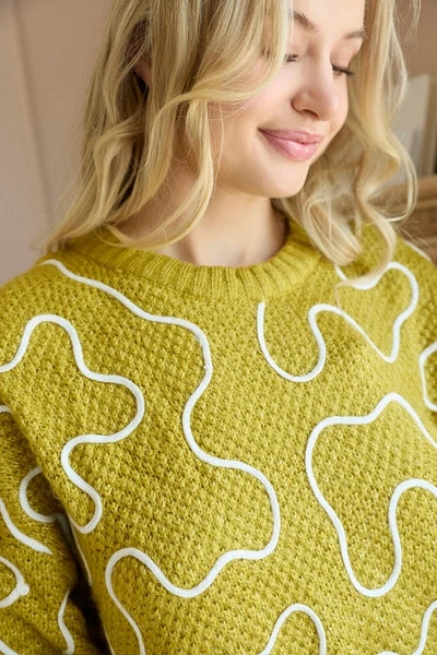 Twist of West Knitted Sweater