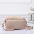The Luna Petite Luxe Pebble Vegan Leather Crossbody Bag