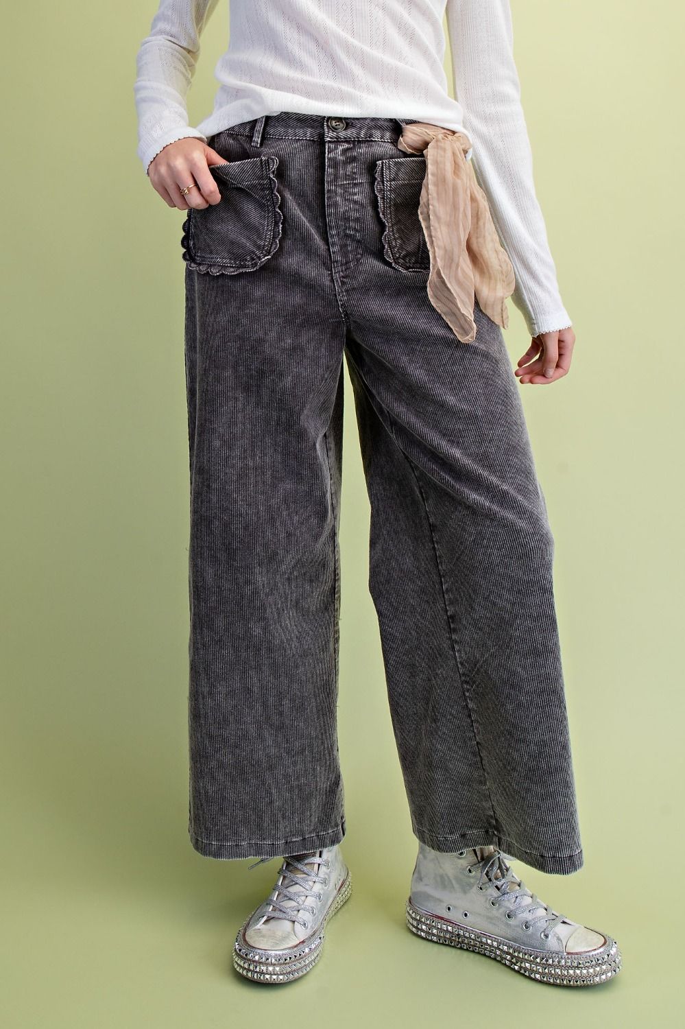 EASEL WASHED CORDUROY PANTS