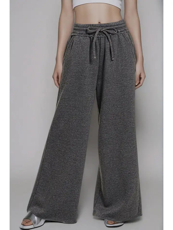 Zenana Washed Sweatpants with Pockets