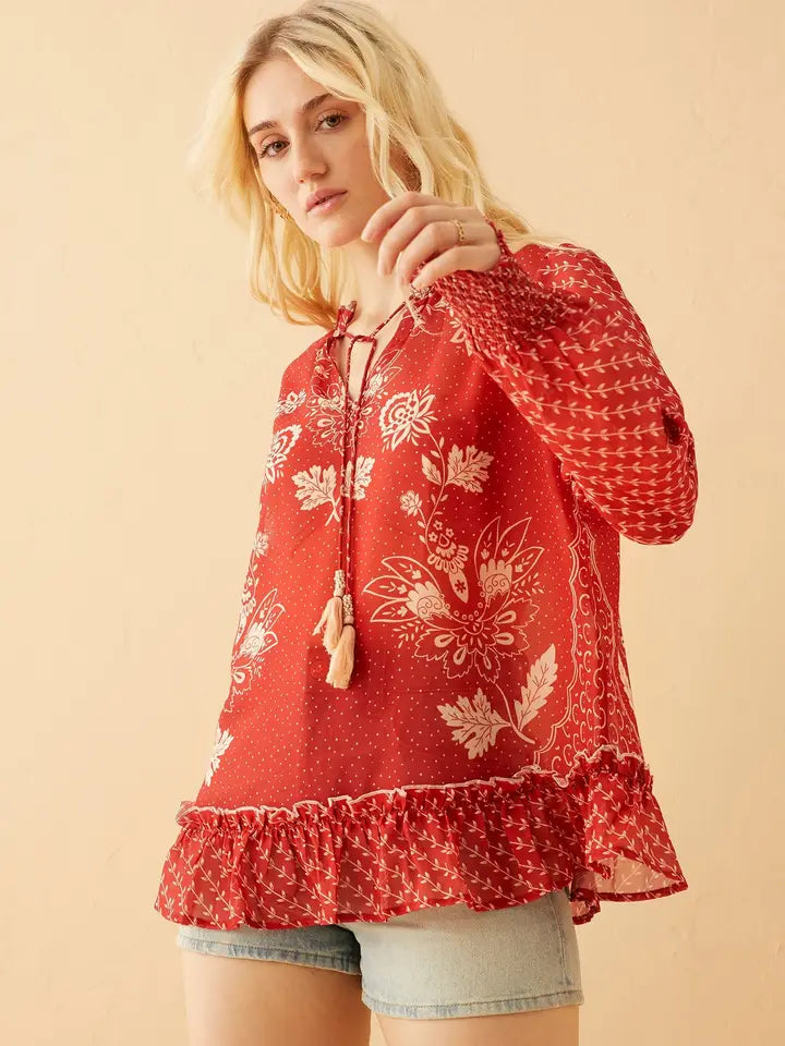 Yara Dina Blouse Top