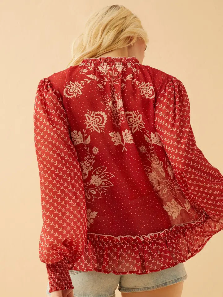 Yara Dina Blouse Top