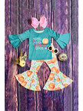 "LITTLE MISS PUMPKIN SPICE" girls boutique set